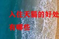 入住天貓的好處有哪些？它的優勢在哪里？